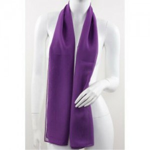 Plain Silky Scarf - Free Delivery